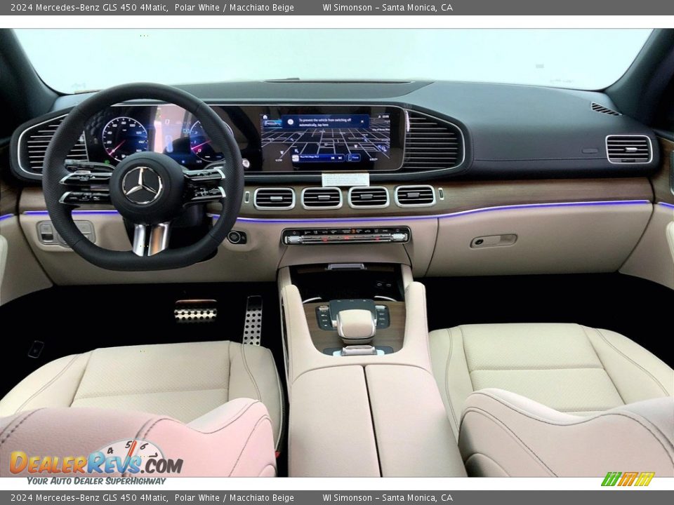 Macchiato Beige Interior - 2024 Mercedes-Benz GLS 450 4Matic Photo #6