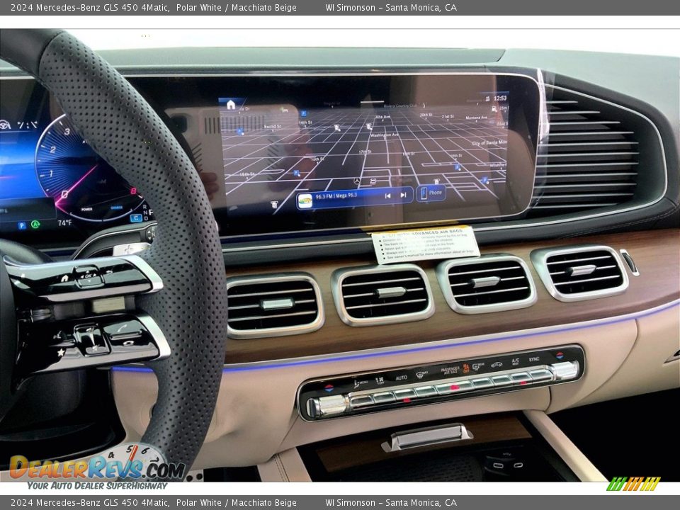 Navigation of 2024 Mercedes-Benz GLS 450 4Matic Photo #7