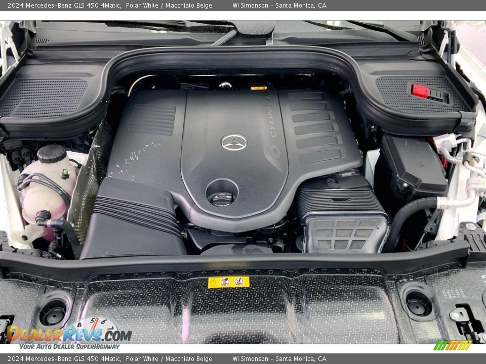 2024 Mercedes-Benz GLS 450 4Matic 3.0 Liter Turbocharged DOHC 24-Valve VVT Inline 6 Cylinder Engine Photo #9