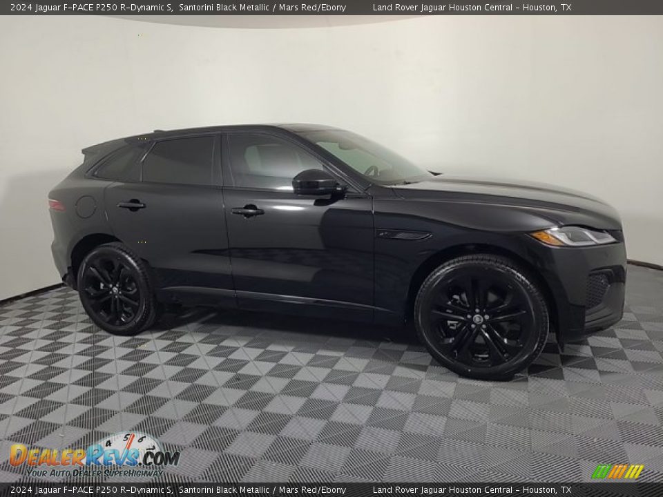 Santorini Black Metallic 2024 Jaguar F-PACE P250 R-Dynamic S Photo #11