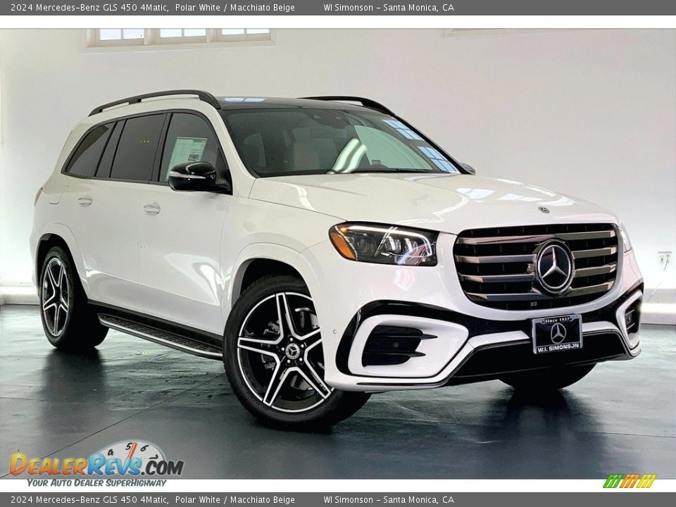 Front 3/4 View of 2024 Mercedes-Benz GLS 450 4Matic Photo #12