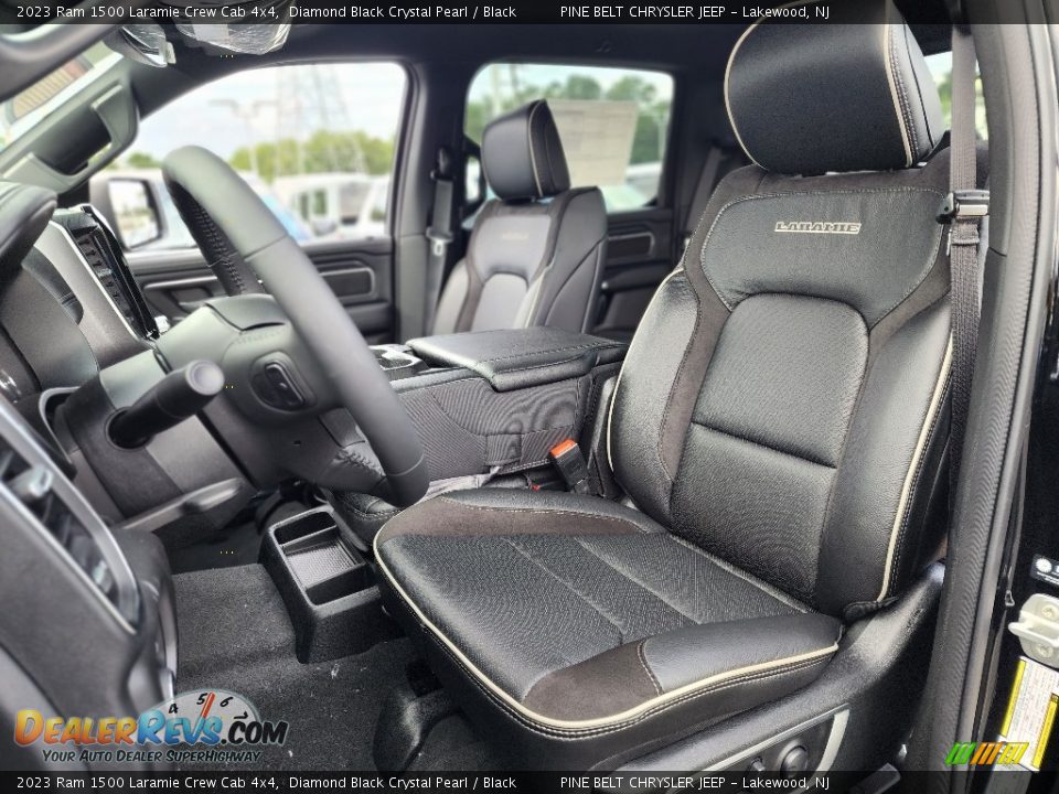 Front Seat of 2023 Ram 1500 Laramie Crew Cab 4x4 Photo #13