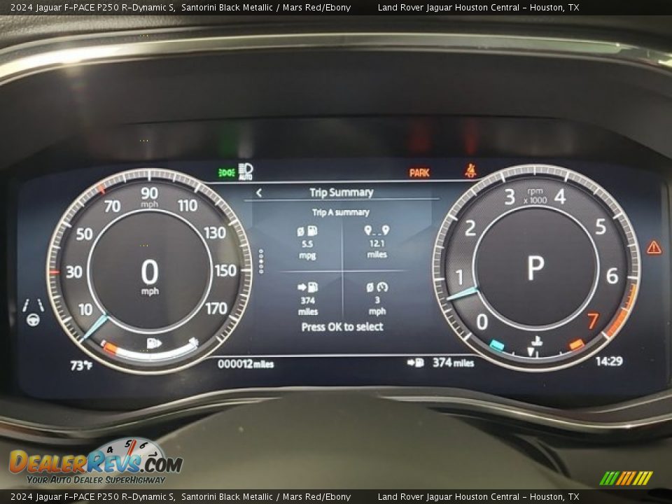 2024 Jaguar F-PACE P250 R-Dynamic S Gauges Photo #15