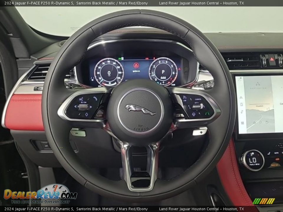 2024 Jaguar F-PACE P250 R-Dynamic S Steering Wheel Photo #17