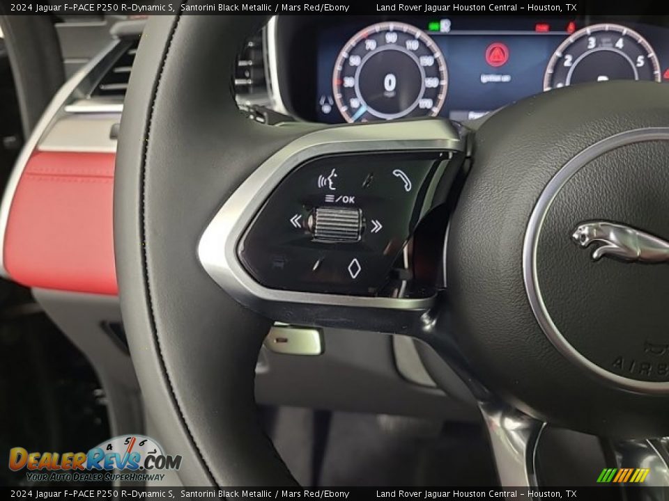 2024 Jaguar F-PACE P250 R-Dynamic S Steering Wheel Photo #18