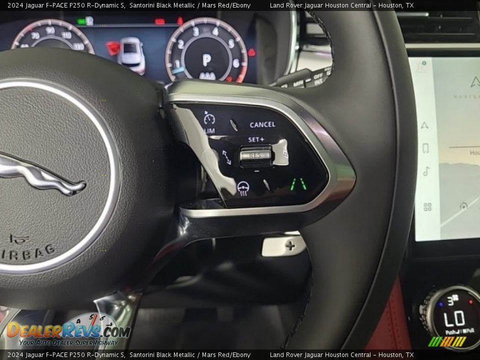 2024 Jaguar F-PACE P250 R-Dynamic S Steering Wheel Photo #19