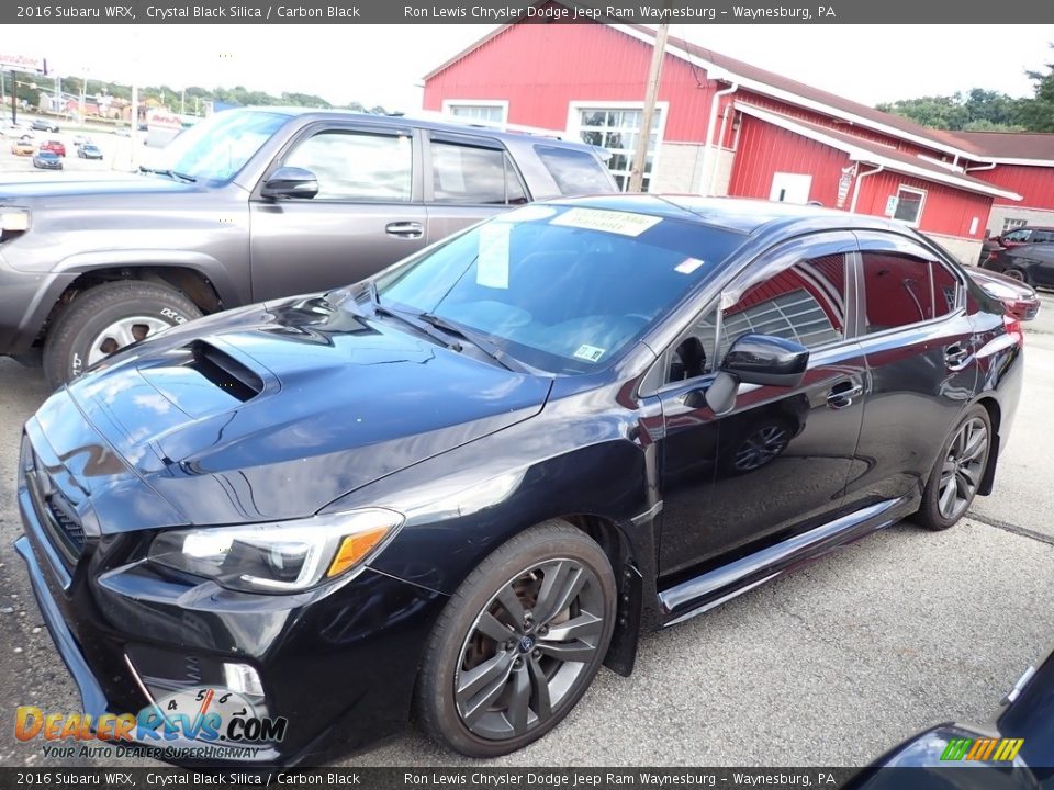 2016 Subaru WRX Crystal Black Silica / Carbon Black Photo #1