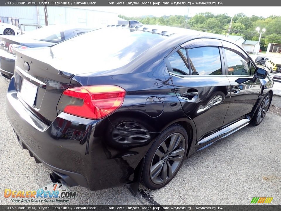 2016 Subaru WRX Crystal Black Silica / Carbon Black Photo #3