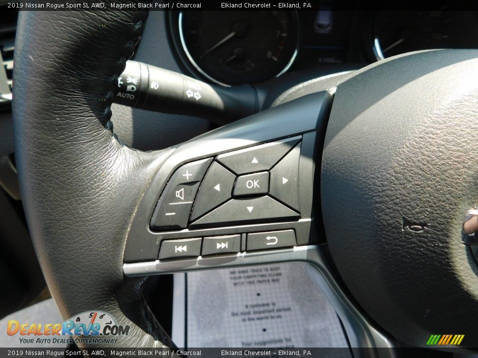 2019 Nissan Rogue Sport SL AWD Steering Wheel Photo #23
