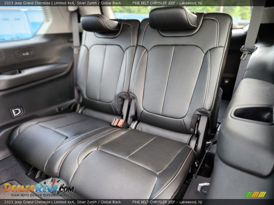 Rear Seat of 2023 Jeep Grand Cherokee L Limited 4x4 Photo #10