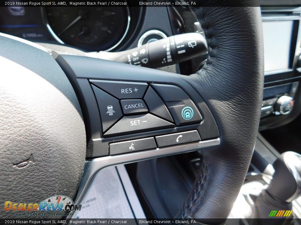 2019 Nissan Rogue Sport SL AWD Steering Wheel Photo #24