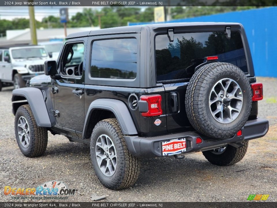 2024 Jeep Wrangler Sport 4x4 Black / Black Photo #4