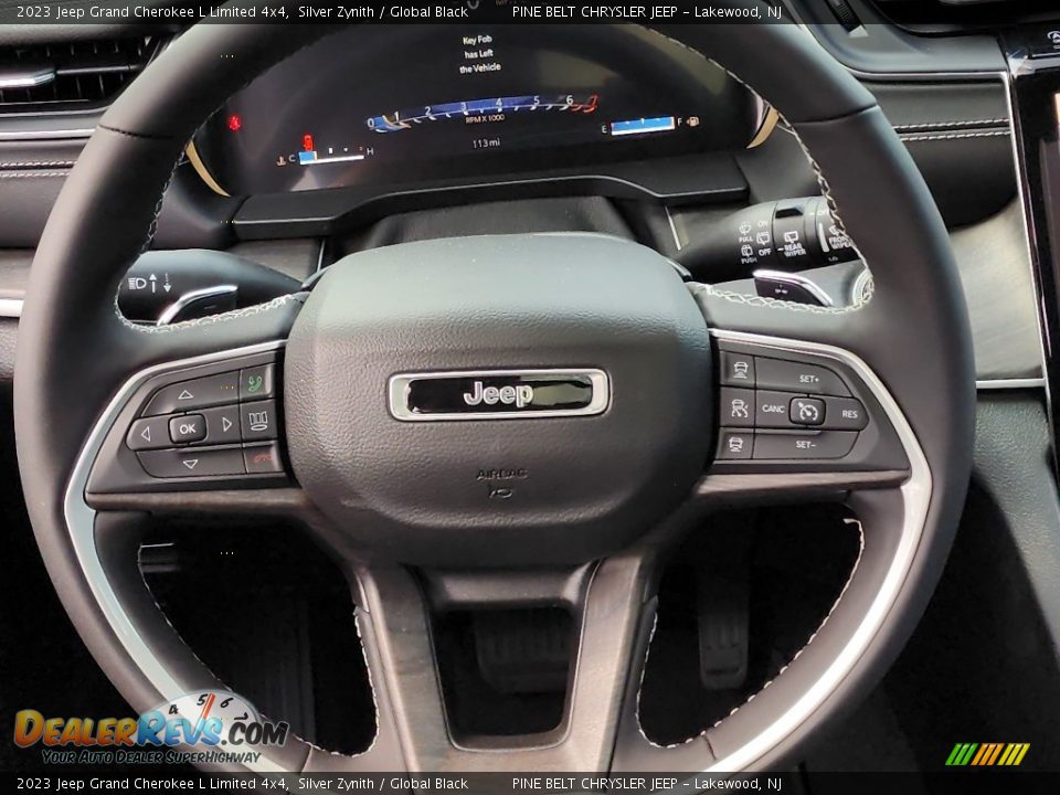 2023 Jeep Grand Cherokee L Limited 4x4 Steering Wheel Photo #15