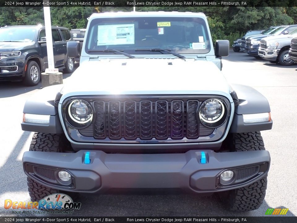 2024 Jeep Wrangler 4-Door Sport S 4xe Hybrid Earl / Black Photo #9