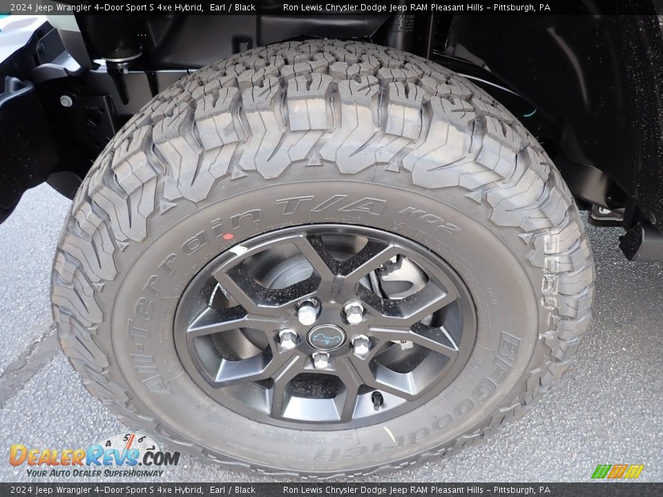 2024 Jeep Wrangler 4-Door Sport S 4xe Hybrid Wheel Photo #10