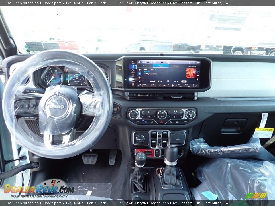 2024 Jeep Wrangler 4-Door Sport S 4xe Hybrid Earl / Black Photo #12