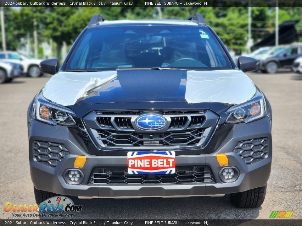 2024 Subaru Outback Wilderness Crystal Black Silica / Titanium Gray Photo #2