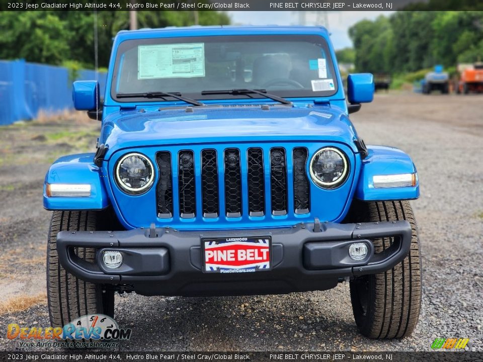 2023 Jeep Gladiator High Altitude 4x4 Hydro Blue Pearl / Steel Gray/Global Black Photo #2