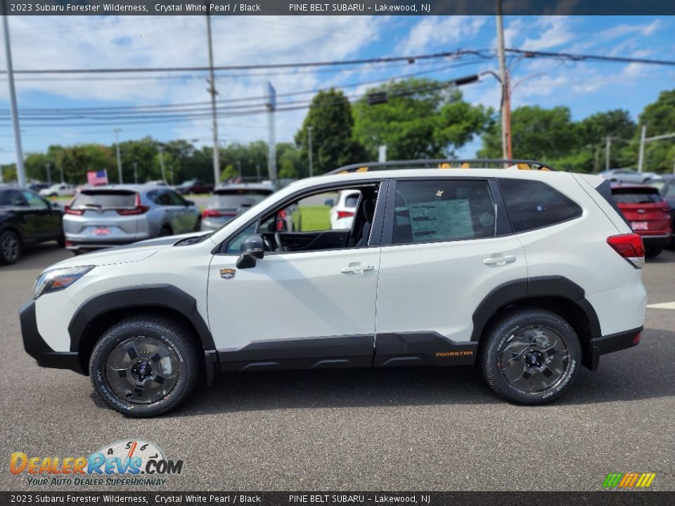 2023 Subaru Forester Wilderness Crystal White Pearl / Black Photo #3