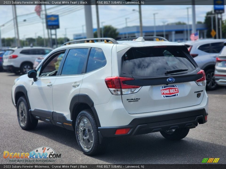 2023 Subaru Forester Wilderness Crystal White Pearl / Black Photo #4