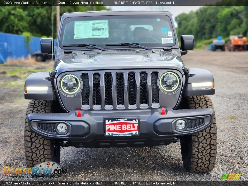 2023 Jeep Gladiator Rubicon 4x4 Granite Crystal Metallic / Black Photo #2