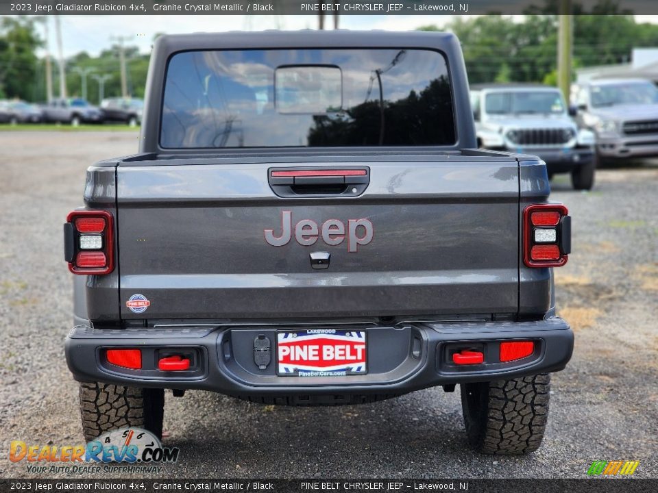 2023 Jeep Gladiator Rubicon 4x4 Granite Crystal Metallic / Black Photo #4