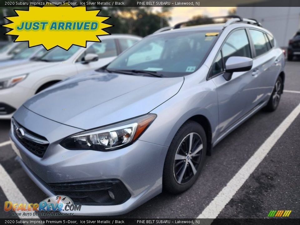 2020 Subaru Impreza Premium 5-Door Ice Silver Metallic / Black Photo #1