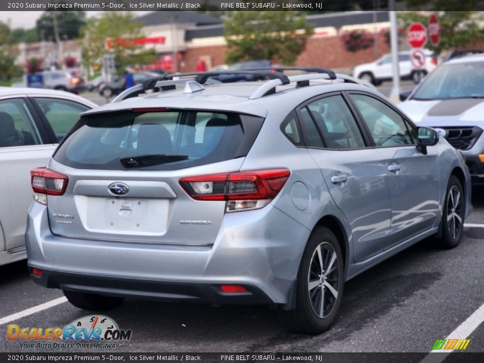 2020 Subaru Impreza Premium 5-Door Ice Silver Metallic / Black Photo #3