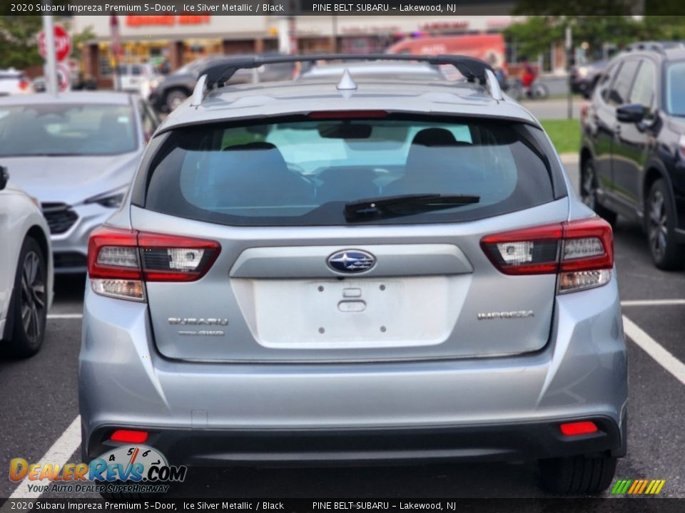 2020 Subaru Impreza Premium 5-Door Ice Silver Metallic / Black Photo #4