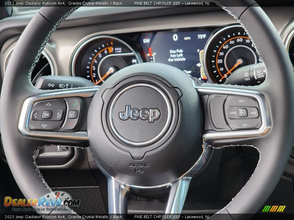 2023 Jeep Gladiator Rubicon 4x4 Steering Wheel Photo #14