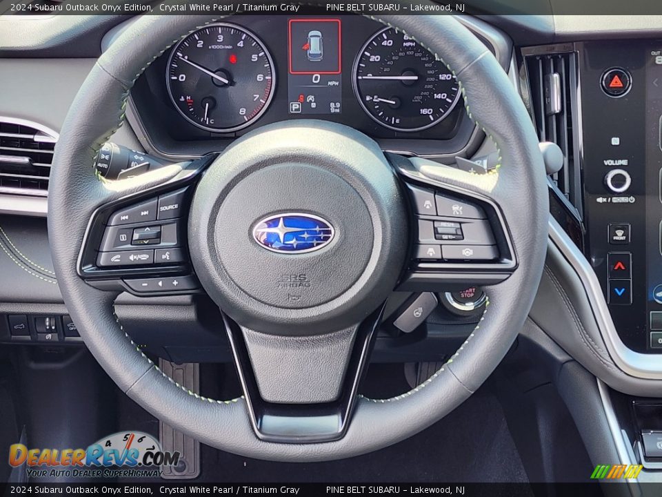 2024 Subaru Outback Onyx Edition Steering Wheel Photo #9