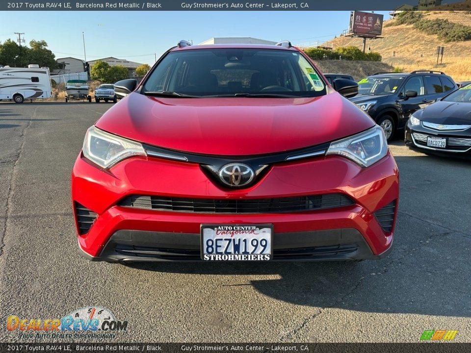 2017 Toyota RAV4 LE Barcelona Red Metallic / Black Photo #2