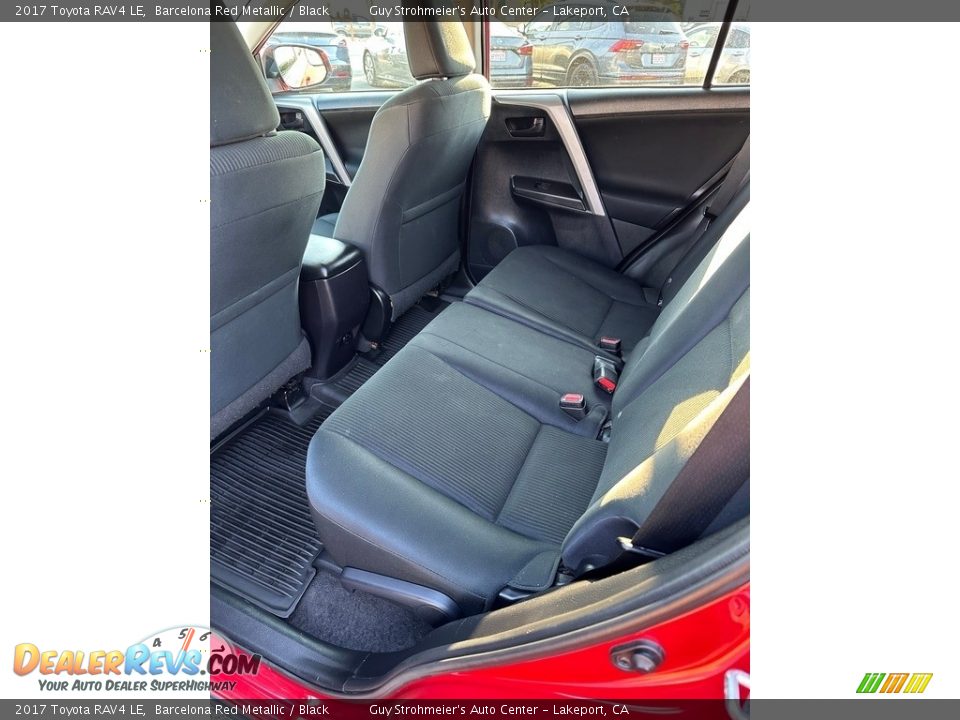 Rear Seat of 2017 Toyota RAV4 LE Photo #13