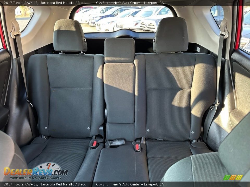 Rear Seat of 2017 Toyota RAV4 LE Photo #14