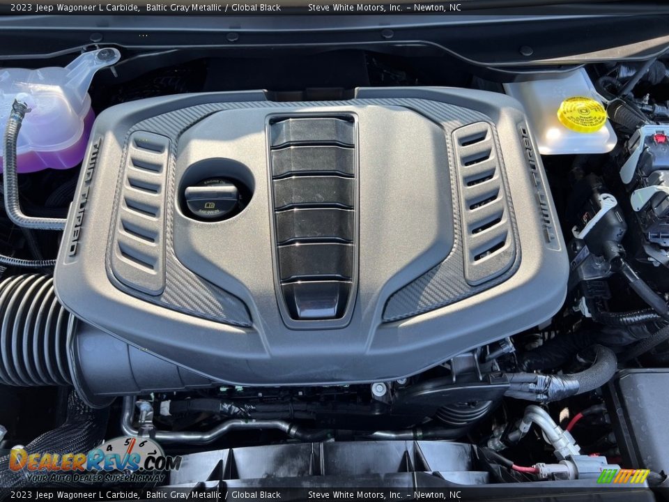 2023 Jeep Wagoneer L Carbide 3.0 Liter Twin-Turbocharged DOHC 24-Valve VVT Hurricane Inline 6 Cylinder Engine Photo #9