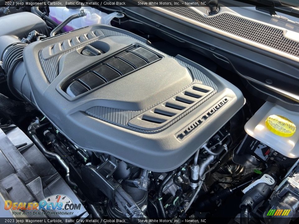 2023 Jeep Wagoneer L Carbide 3.0 Liter Twin-Turbocharged DOHC 24-Valve VVT Hurricane Inline 6 Cylinder Engine Photo #10