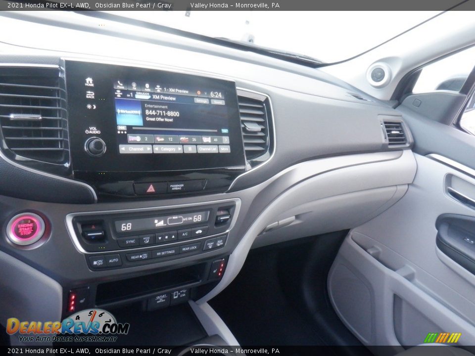 Dashboard of 2021 Honda Pilot EX-L AWD Photo #16