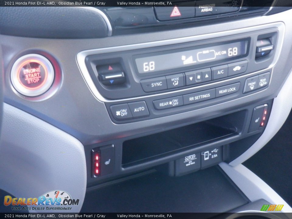 Controls of 2021 Honda Pilot EX-L AWD Photo #17