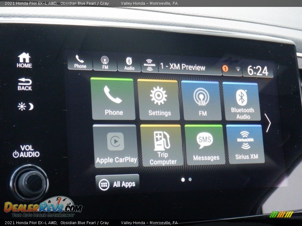 Controls of 2021 Honda Pilot EX-L AWD Photo #19