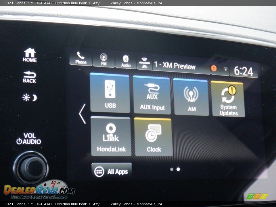 Controls of 2021 Honda Pilot EX-L AWD Photo #20