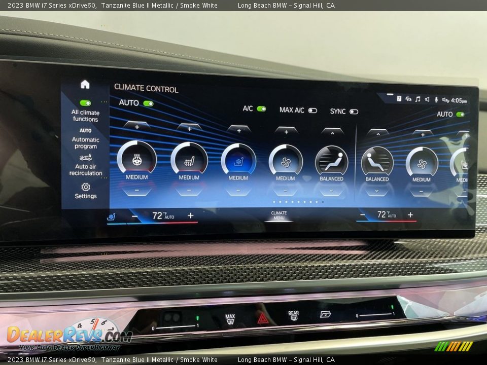 Controls of 2023 BMW i7 Series xDrive60 Photo #21