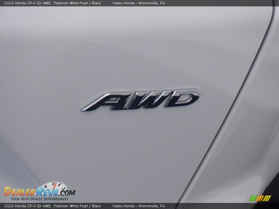 2020 Honda CR-V EX AWD Platinum White Pearl / Black Photo #6