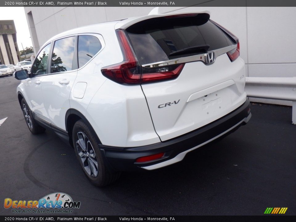 2020 Honda CR-V EX AWD Platinum White Pearl / Black Photo #8