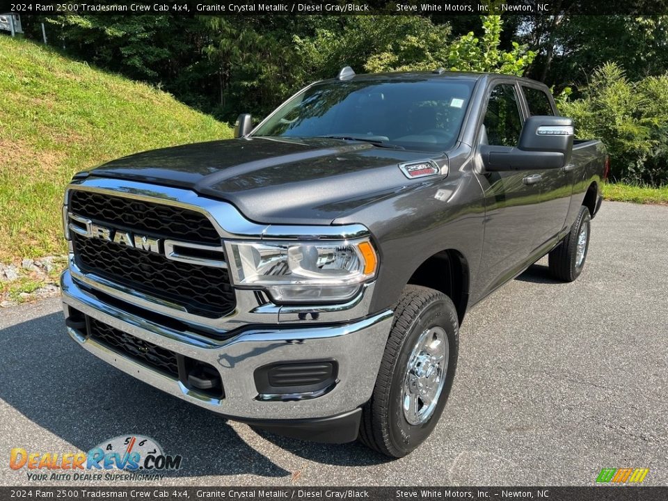 2024 Ram 2500 Tradesman Crew Cab 4x4 Granite Crystal Metallic / Diesel Gray/Black Photo #2