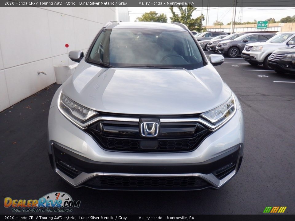 2020 Honda CR-V Touring AWD Hybrid Lunar Silver Metallic / Gray Photo #4