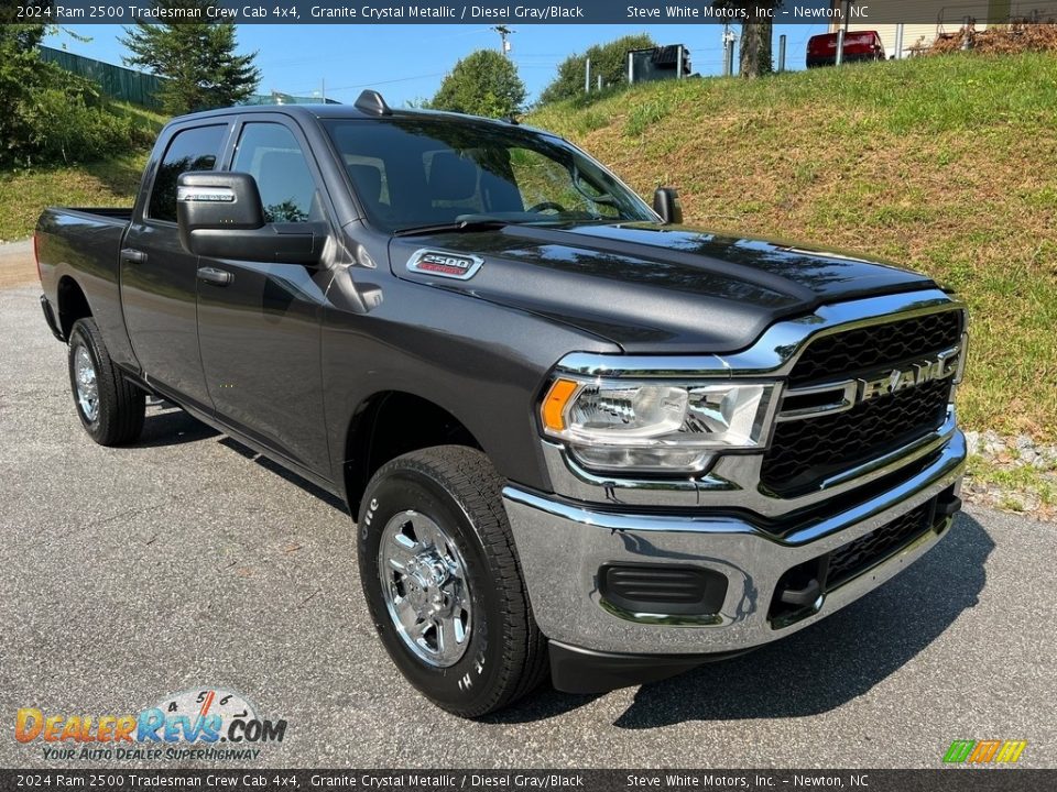 2024 Ram 2500 Tradesman Crew Cab 4x4 Granite Crystal Metallic / Diesel Gray/Black Photo #4