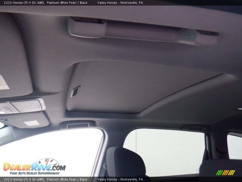 2020 Honda CR-V EX AWD Platinum White Pearl / Black Photo #9