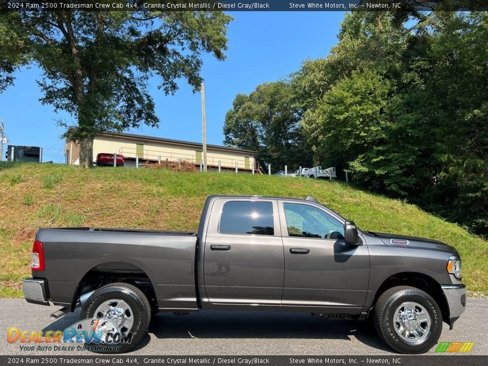 2024 Ram 2500 Tradesman Crew Cab 4x4 Granite Crystal Metallic / Diesel Gray/Black Photo #5