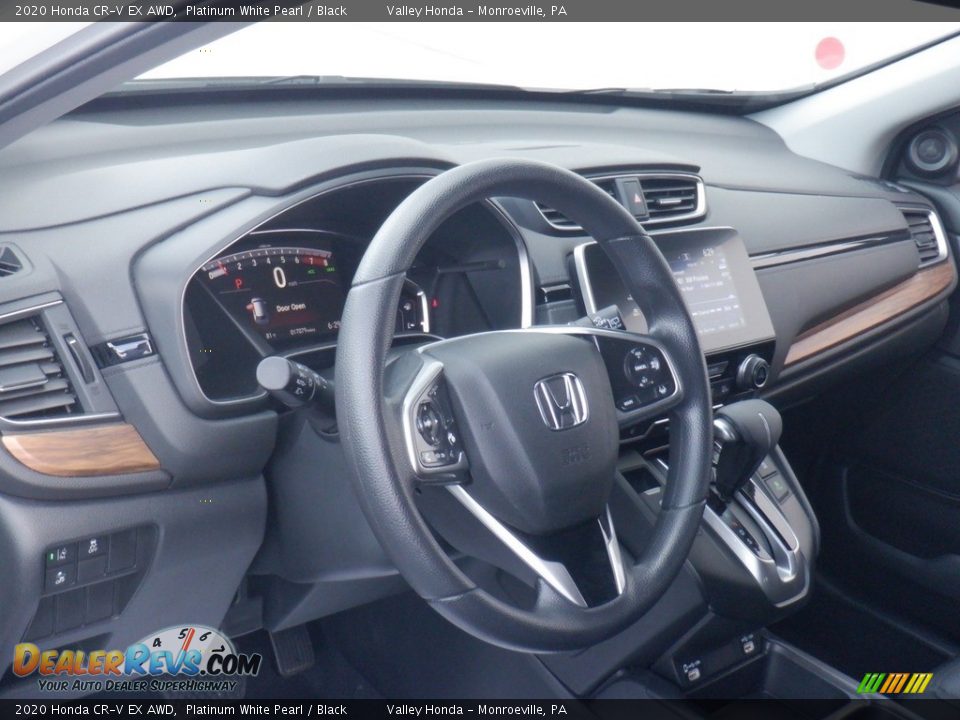 2020 Honda CR-V EX AWD Platinum White Pearl / Black Photo #10