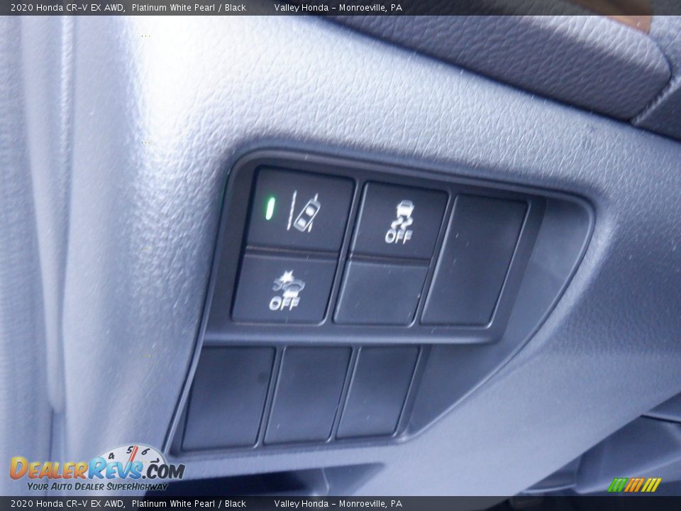 2020 Honda CR-V EX AWD Platinum White Pearl / Black Photo #11
